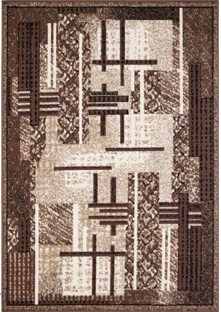 Covoare Living - Covor Modern, Luna 1823, Bej / Maro, Diverse Dimensiuni, 1300 gr/mp