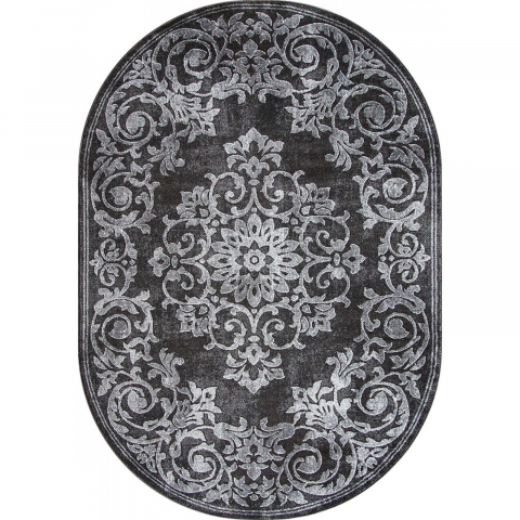 Covoare Living - Covor Modern, Mira 24016, Gri, Oval, Diverse Dimensiuni