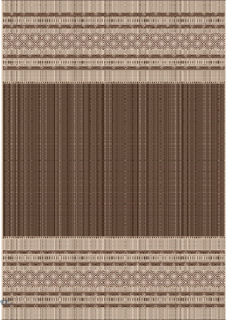 Covoare Living - Covor Modern, Natura Versace, 971, Maro / Bej, 160x230 cm