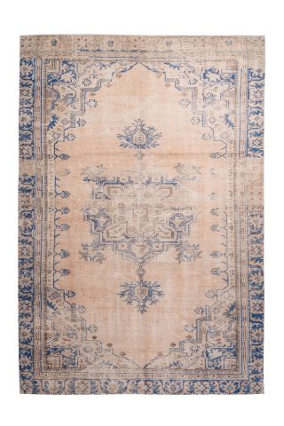 COVOARE - Covor Modern Vintage 8406, Bej , Inaltime fir 8 mm