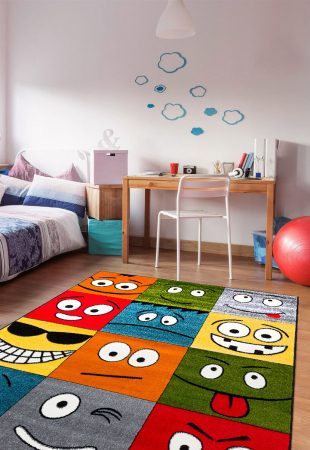Covoare Copii - Covor Pentru Copii, Kolibri, 11177-120, Multicolor, Diverse Dimensiuni, 2200 gr/mp