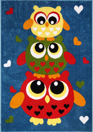 Covoare Copii - Covor Pentru Copii, Kolibri 11207-140, Albastru, Diverse Dimensiuni, 2200 gr/mp