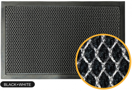 Covorase Intrare - Covor Pentru Usa Intrare, 3D-626, Antiderapant, Gri, 40x60 cm