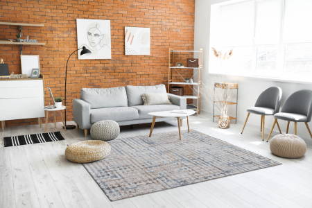 Covoare Living - Covor Roma, Model 32SKS, Gri, Diferite Dimensiuni, 2650 gr/mp