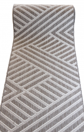 Traverse Hol - Traversa Antiderapanta Flex, 19652, Maro / Bej, Latime 67 cm, Diverse Lungimi