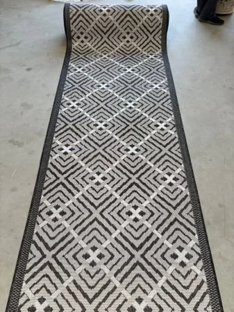 Traverse Hol - Traversa Antiderapanta Flex, 19655/80, Gri, Latime 75 cm, Diverse Lungimi