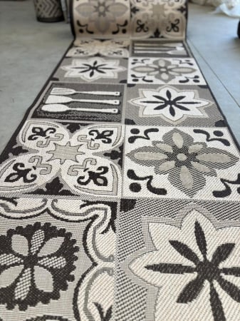 TRAVERSE SI MOCHETE - Traversa Antiderapanta Flex, 19655, Crem, Latime 75 cm, Diverse Lungimi