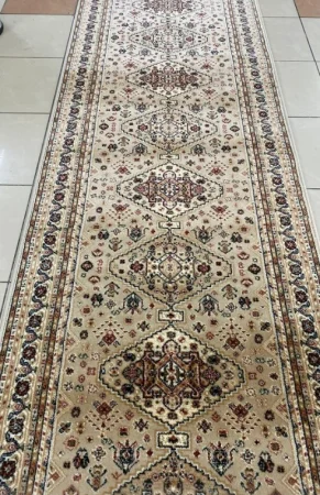 Traverse Hol - Traversa Covor, Lotos 15040, Bej, Latime 80 cm, Diverse Lungimi, 1800 gr/mp