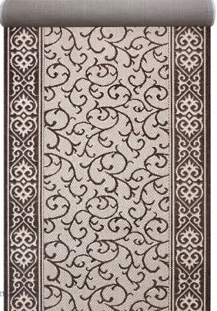 Traverse Moderne si Geometrice - Traversa Covor, Natura 1918, Maro, Latime 100 cm, Diverse Lungimi