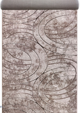 TRAVERSE SI MOCHETE - Traversa Covor, Fashion 32006, Bej / Maro, Latime 80 cm, Diverse Lungimi