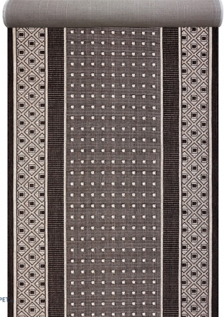 Traverse Moderne si Geometrice - Traversa Covor, Natura 903, Maro, Latime 100 cm, Diverse Lungimi