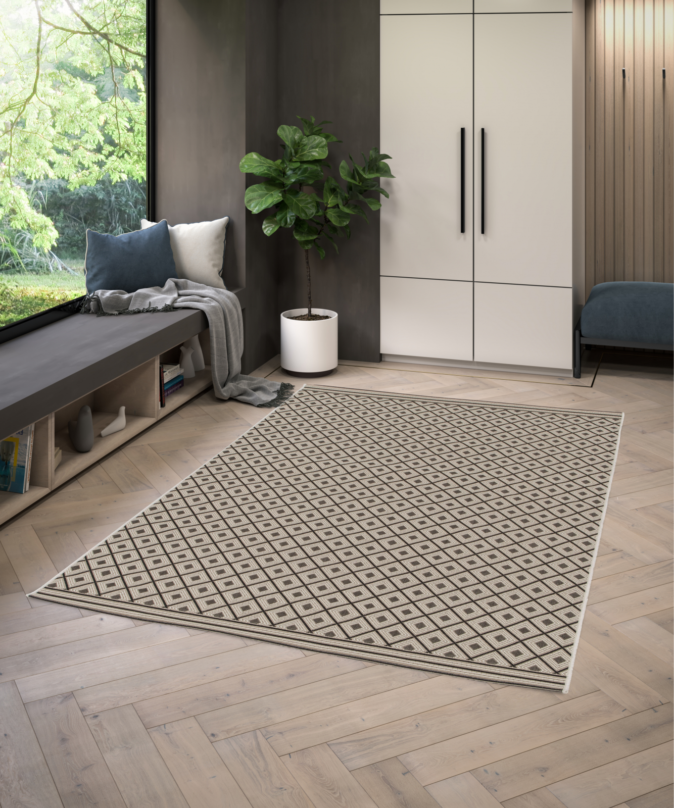 Covor Belgian, Porto 16723, Bej/Maro, 160x230 cm [5]