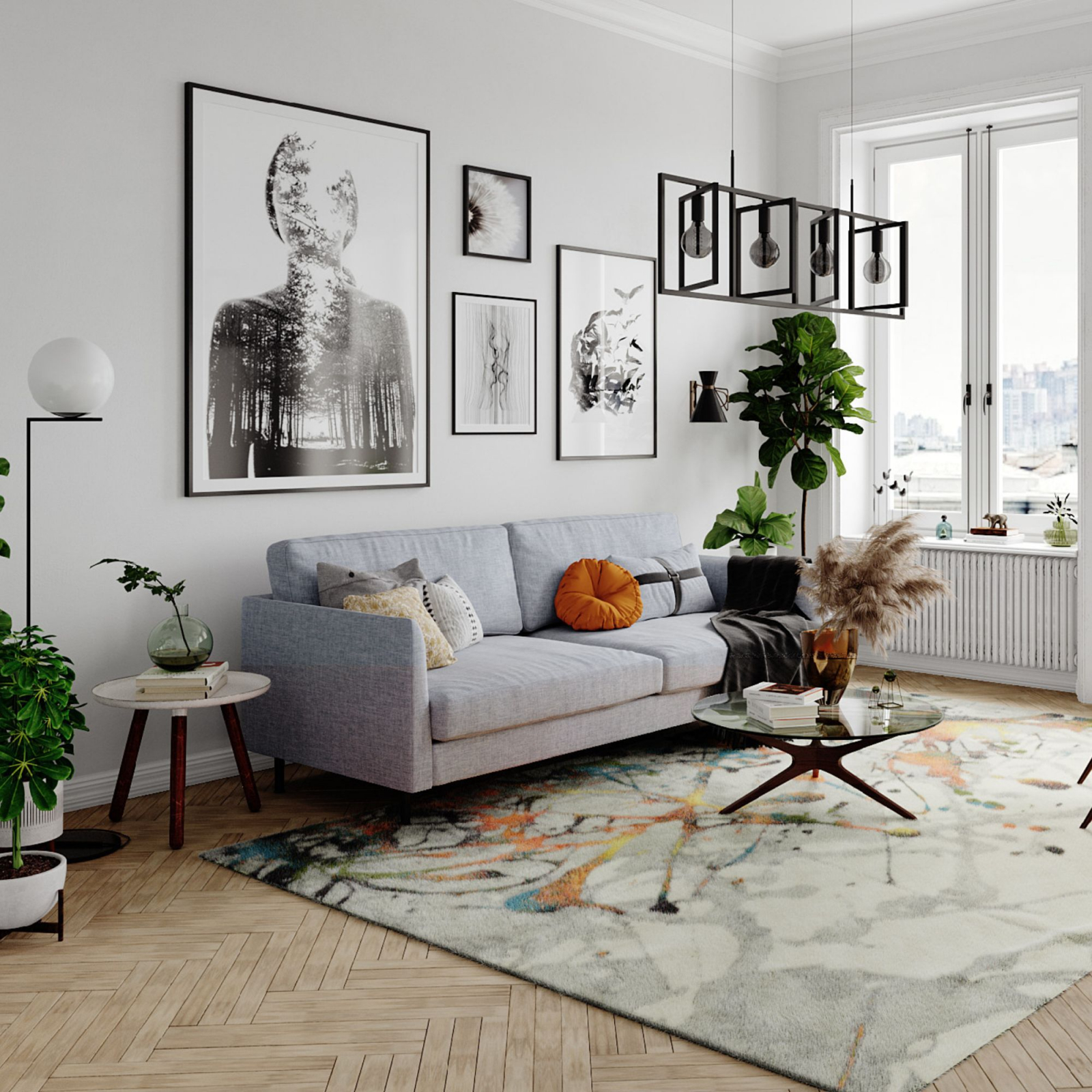 Covor Modern, Kolibri Abstract, 11187, Multicolor, Diverse Dimensiuni, 2200 gr/mp [5]