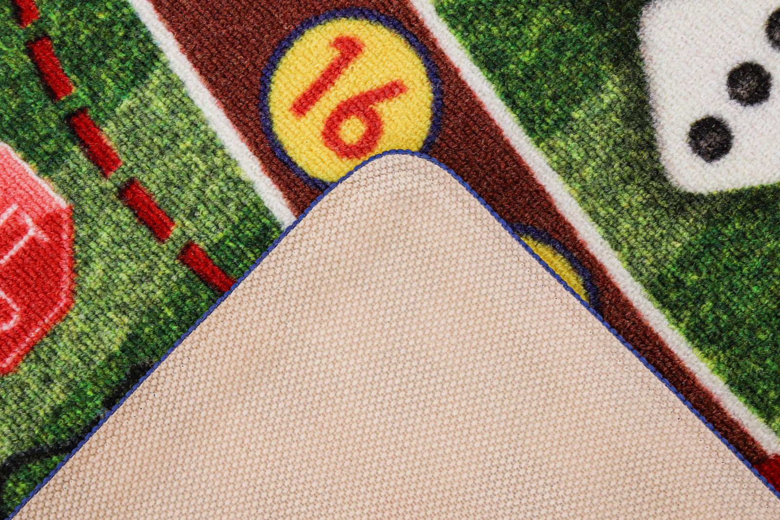 Covor Pentru Copii, Antiderapant, Racing Game Multicolor, 133x190 cm [8]