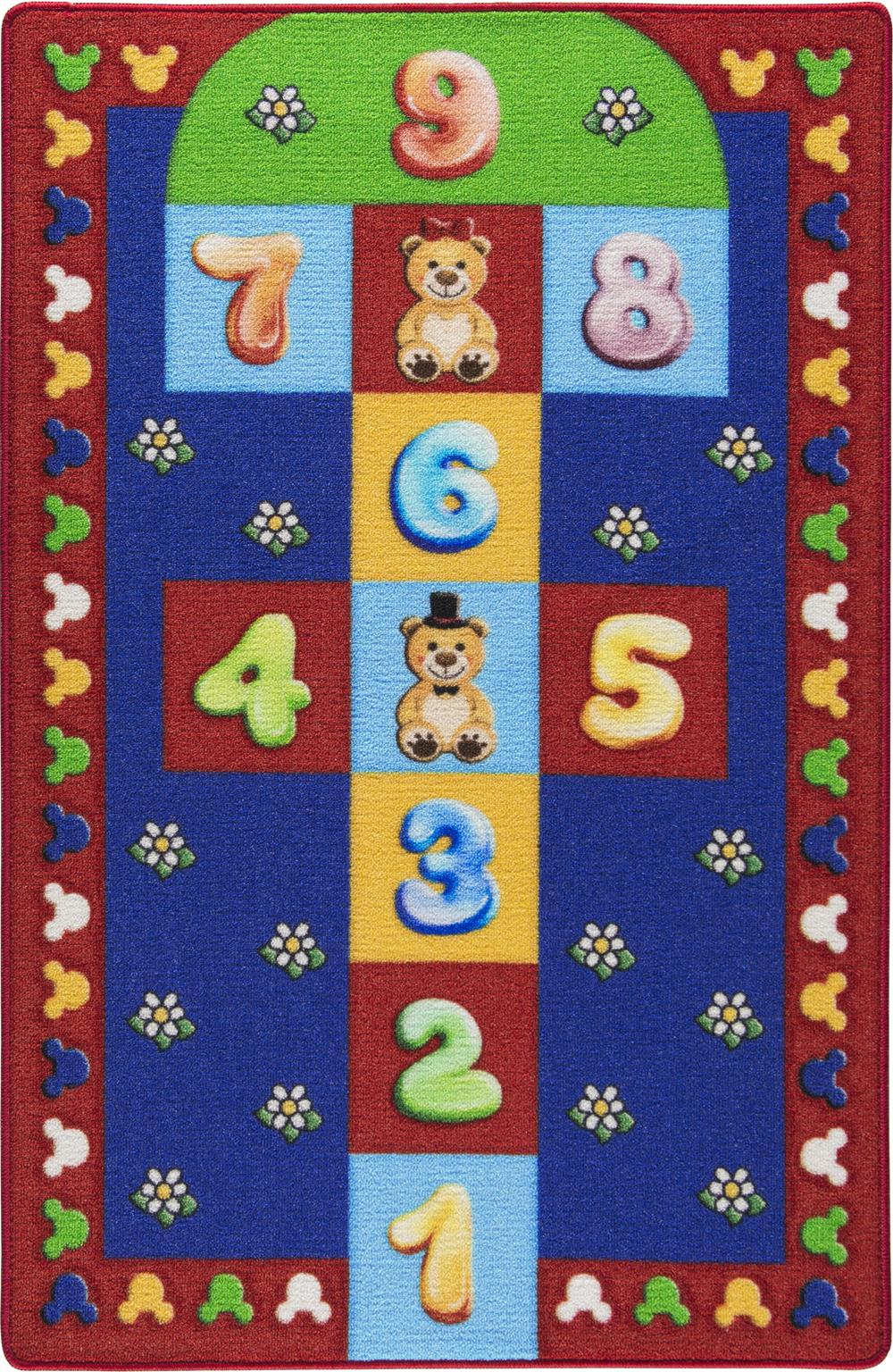 Covor Pentru Copii, Antiderapant, Sotron Hopscotch, Multicolor, Diverse Dimensiuni, 1275 gr/mp [1]