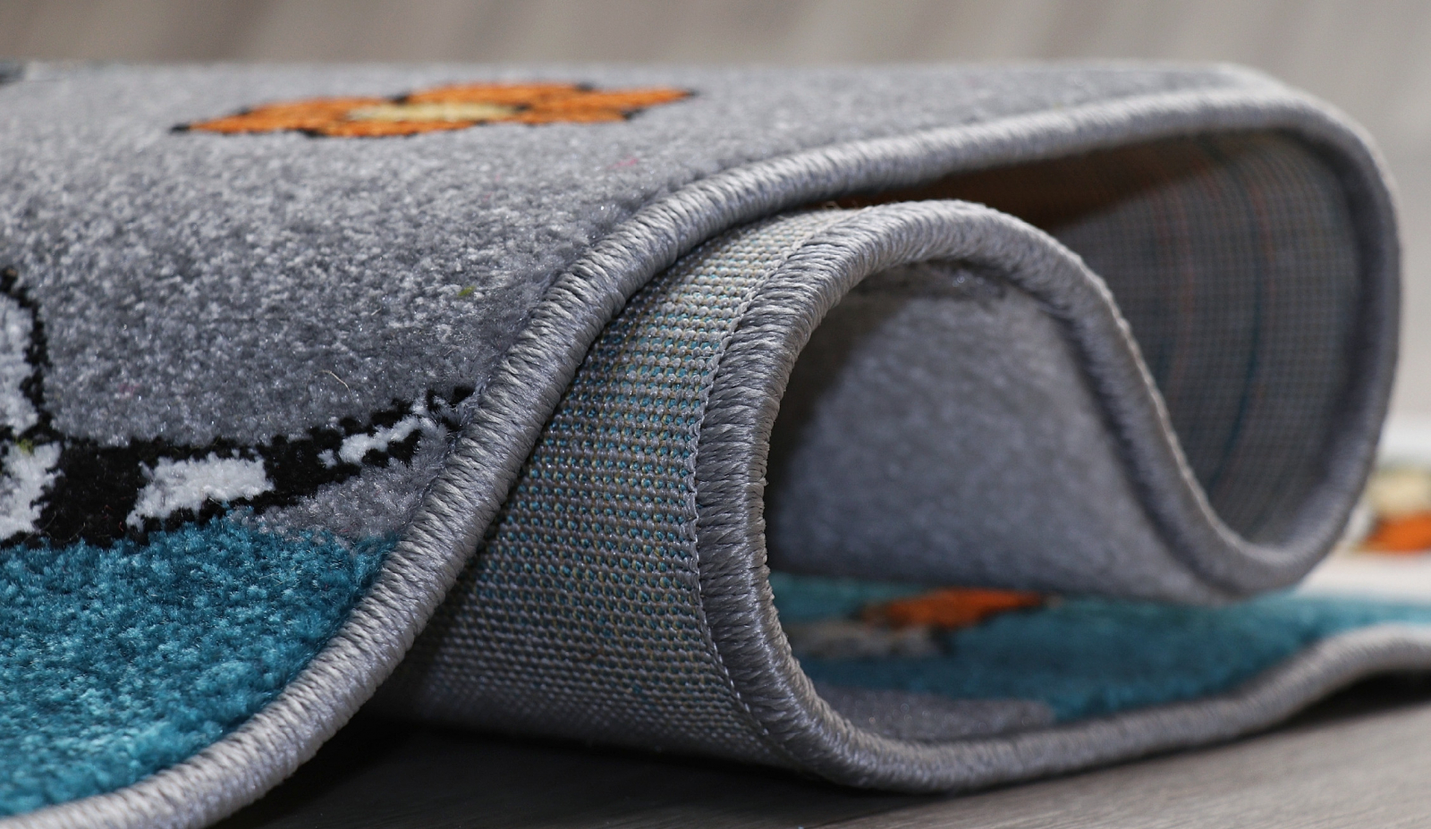 Covor Pentru Copii, Kolibri Animale, 11379-149, Gri, Diverse Dimensiuni, 2200 gr/mp [3]