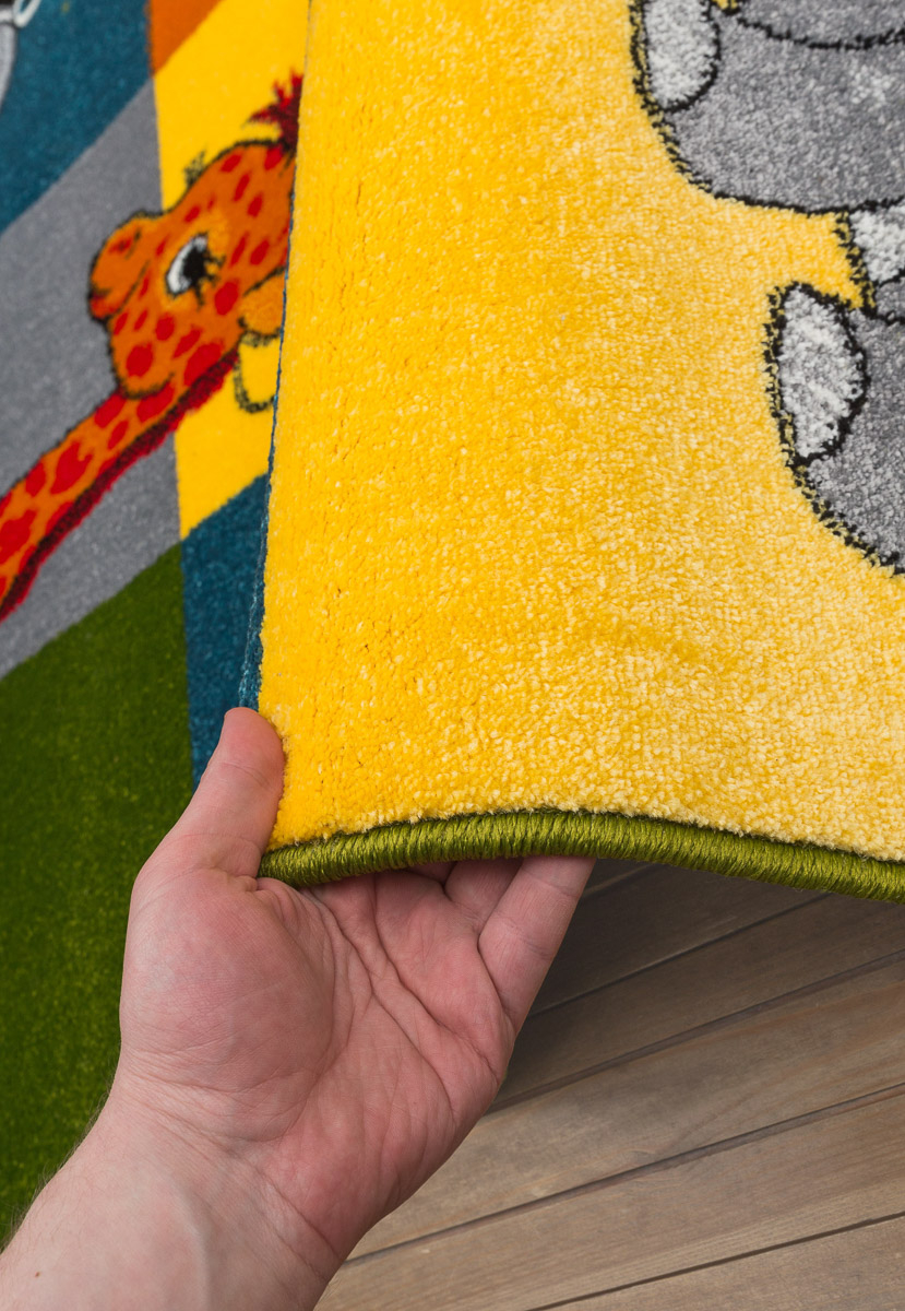 Covor Pentru Copii, Kolibri Animale, 11379-120, Multicolor, Diverse Dimensiuni, 2200 gr/mp [9]