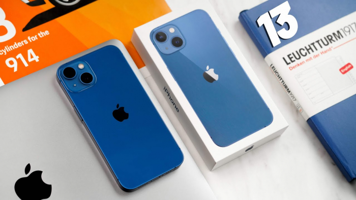 Telefon mobil Apple iPhone 13 Blue Albastru,256GB, 5G, Sigilat, Liber de retea [1]