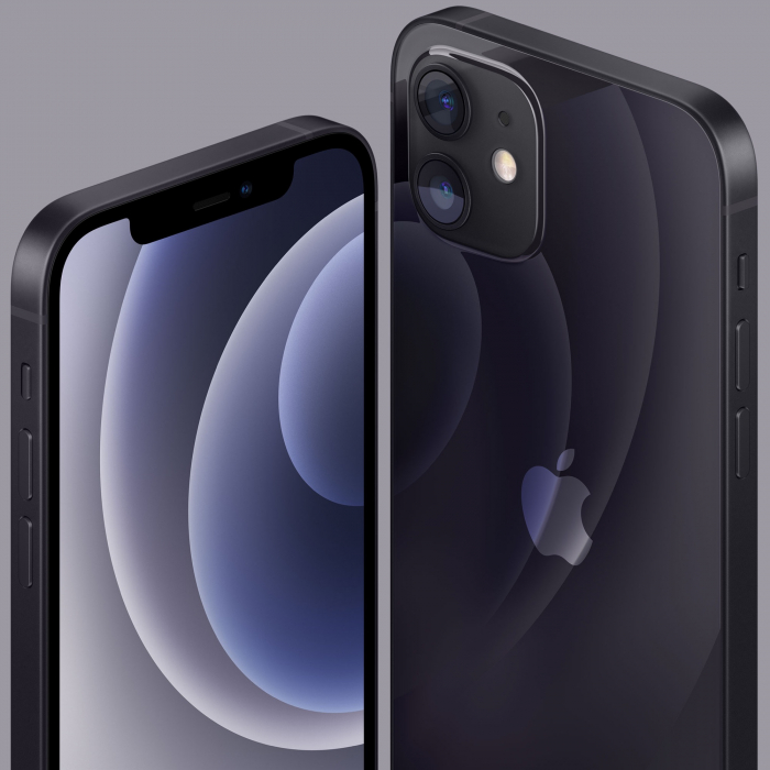 Telefon mobil Apple iPhone 12 Black Negru,64GB, Dual eSim, Super retina XDR [7]