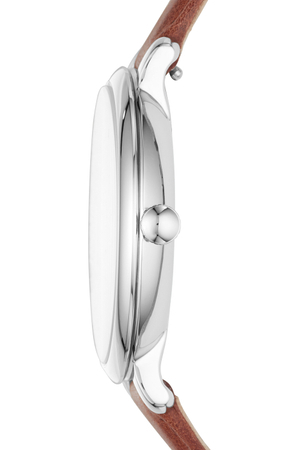 Ceas de dama Fossil cu o curea de piele, Maro inchis [7]