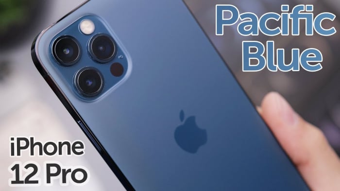 Telefon mobil Apple iPhone 12 Pro Pacific Blue 128GB [5]