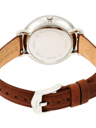 Ceas de dama Fossil cu o curea de piele, Maro inchis [7]