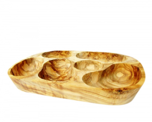 Platou compartimentat lemn de maslin 30 cm [1]