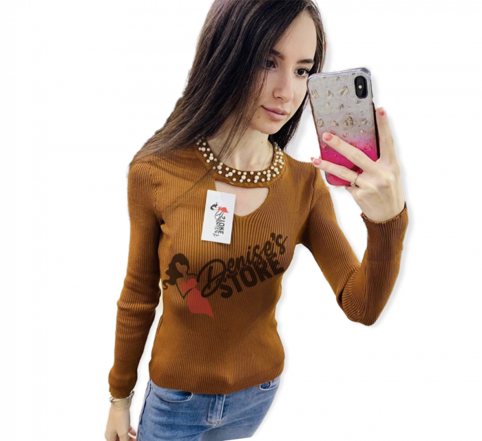 Bluza Necklace Brown [1]