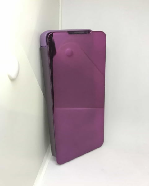 Husa Flip Clear View Mirror Purple Samsung Galaxy S10 [2]