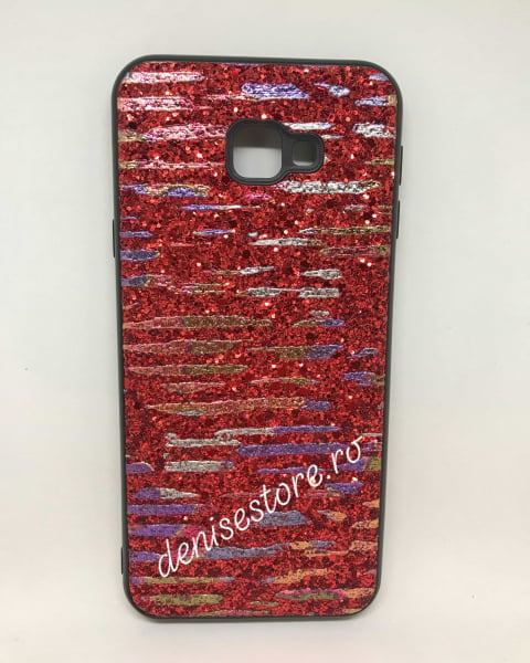 Husa Glitter Red Zebra Samsung Galaxy J4 Plus 2018 [1]