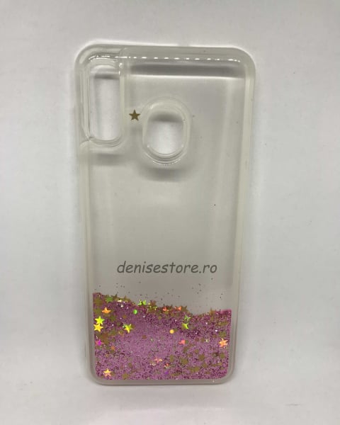 Husa Sclipici Lichid Pink Samsung Galaxy A30 [1]
