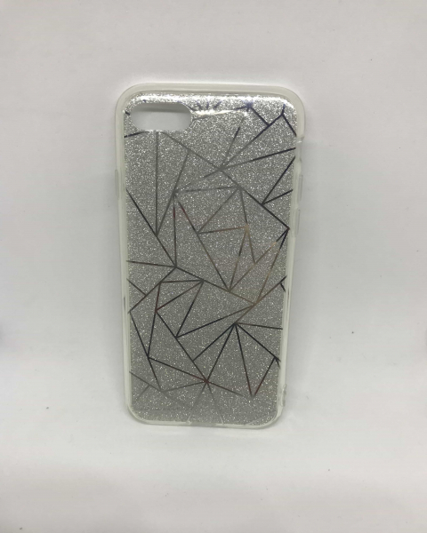 Husa Lines Silver iPhone 7 / iPhone 8 [1]