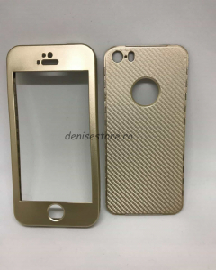 Husa 360 Silicon Gold Gradient iPhone 5/5s/SE