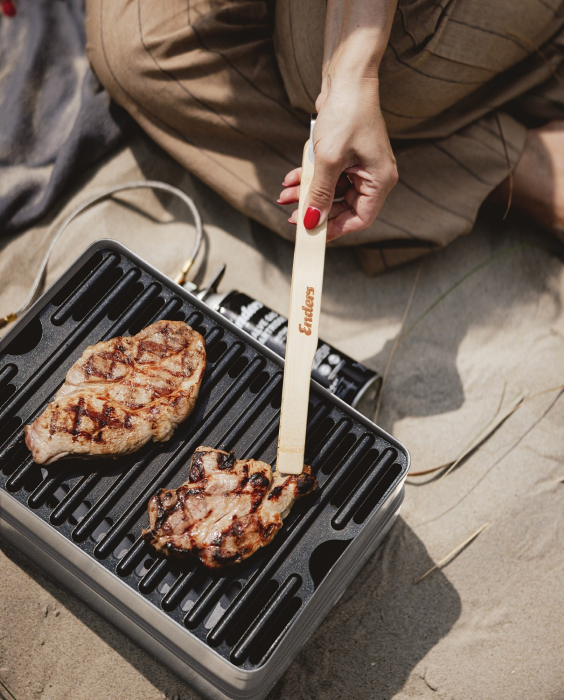 Aragaz de camping si mini gratar portabil, capac tip tocator, alimentare cartus gaz, Enders Pace 1840 [7]