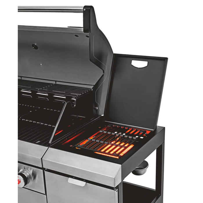 Bucatarie de exterior pe gaz Grill Chef Landmann 22174, 6 arzatoare inox si 1 arzator ceramic infrarosu MaxX-Zone [8]