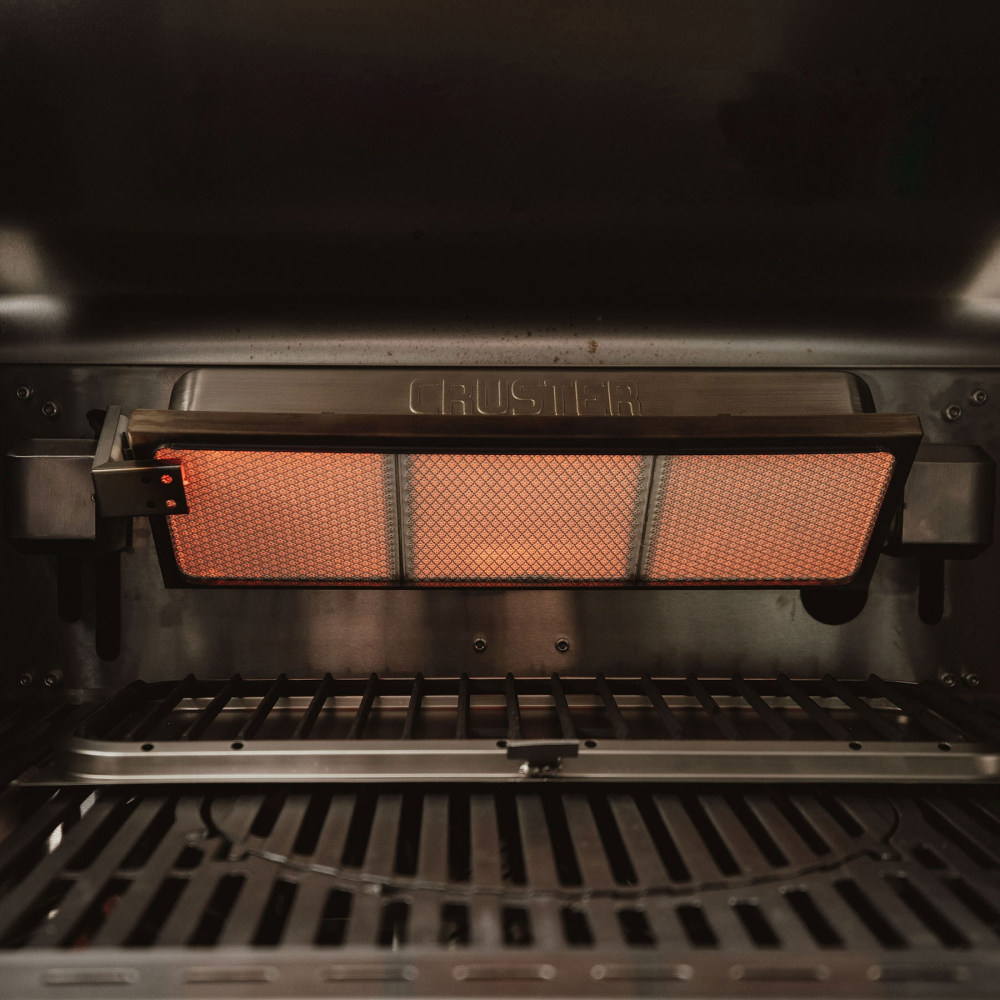 Bucatarie pe gaz, 3 arzatoare inox, arzator infrarosu ajustabil, grile fonta, Enders Uniq Pro 3 IK Kitchen Turbo 860833 [5]