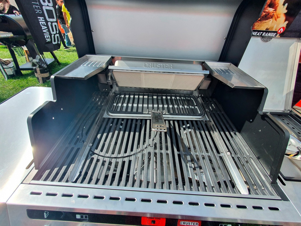 Bucatarie pe gaz, 3 arzatoare inox, arzator infrarosu ajustabil, grile fonta, Enders Uniq Pro 3 IK Kitchen Turbo 860833 [25]