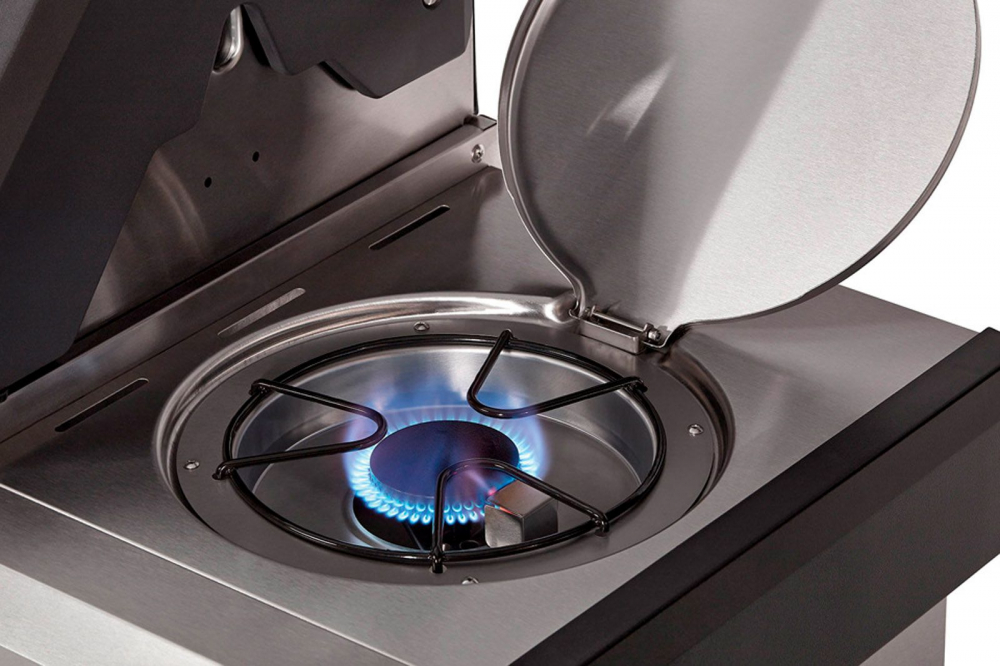 Bucatarie pe gaz, 4 arzatoare inox, arzator infrarosu, grile fonta, Enders Kansas II Pro 4 SIK Profi Turbo 871433 [12]