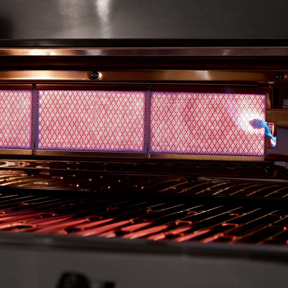 Bucatarie pe gaz, 4 arzatoare inox, arzator infrarosu, grile fonta, Enders Kansas II Pro 4 SIK Profi Turbo 871433 [19]