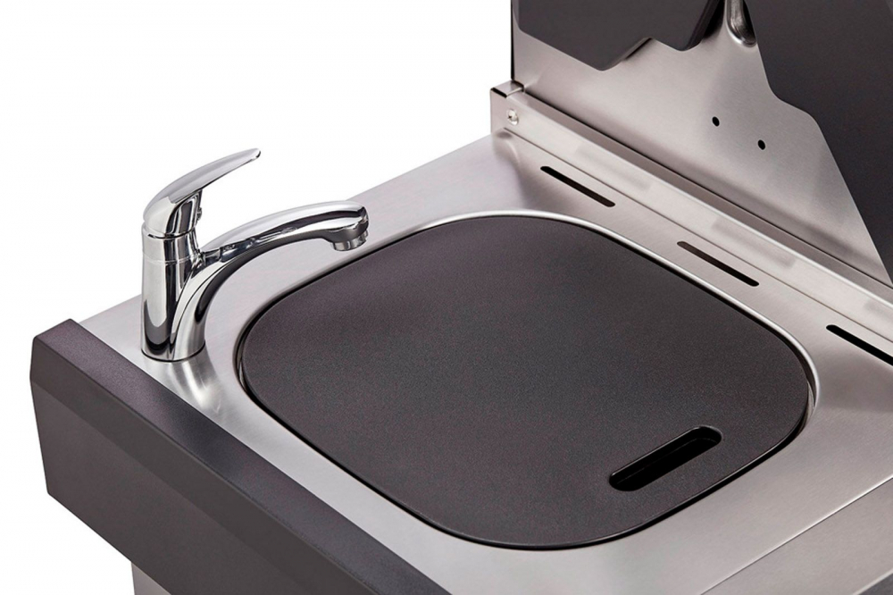 Bucatarie pe gaz, 4 arzatoare inox, arzator infrarosu, grile fonta, Enders Kansas II Pro 4 SIK Profi Turbo 871433 [8]