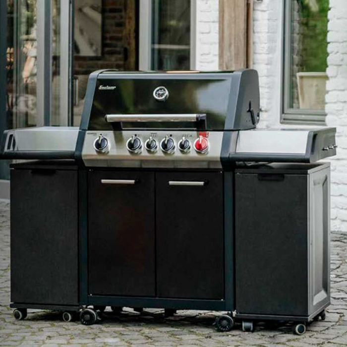 Carucior modular cu roti pentru gratar 47 x 34 x 76 cm Enders Monroe 88186 [6]