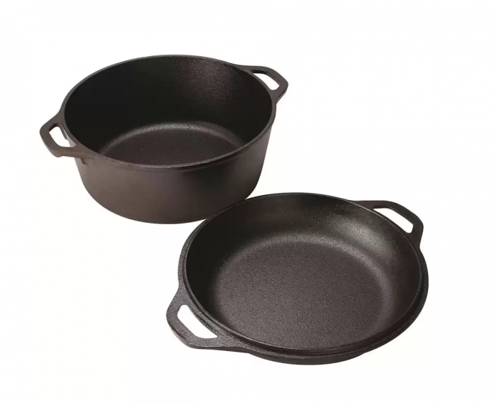 CEAUN DIN FONTA CU CAPAC - CUPTOR OLANDEZ 4,7 L LODGE L-8DD3 [3]