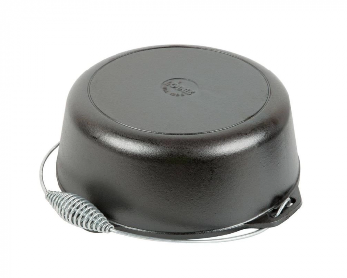 CEAUN DIN FONTA CU CAPAC - CUPTOR OLANDEZ 8.5 L LODGE L-12DO3 [4]