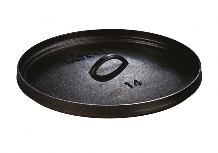 CEAUN DIN FONTA CU CAPAC - CUPTOR OLANDEZ 9,5 L LODGE L-14DCO3 [2]
