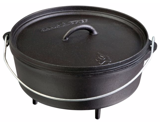 Ceaun din fonta cu capac - cuptor olandez Camp Chef 21,6 cm 1,9 litri CC-SDO8 [1]