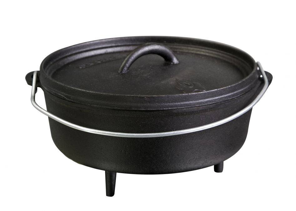 Ceaun din fonta cu capac - cuptor olandez Camp Chef 25,4 cm 3,8 litri CC-SDO10 [2]