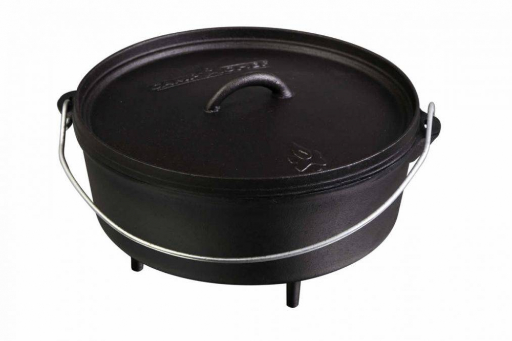 Ceaun din fonta cu capac - cuptor olandez Camp Chef 25,4 cm 3,8 litri CC-SDO10 [1]
