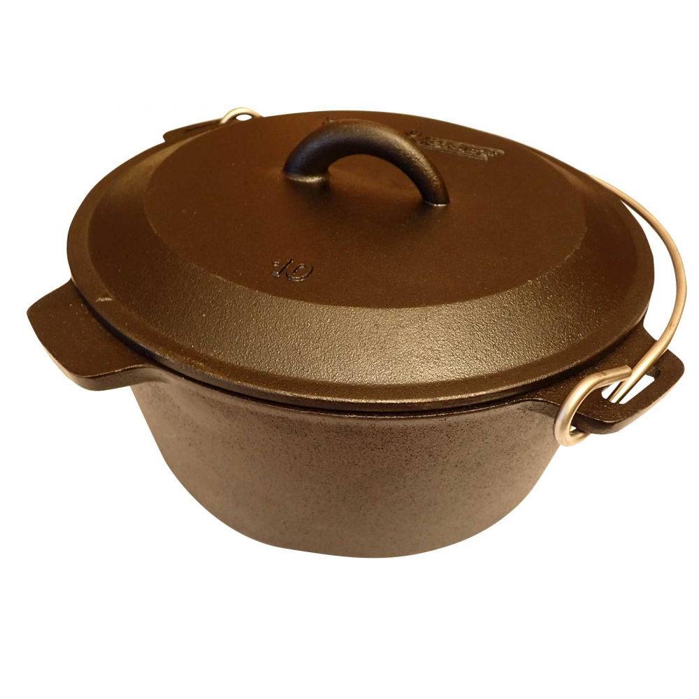Ceaun din fonta cu capac - cuptor olandez Camp Chef 25 cm 4,7 litri CC-C10EU [2]