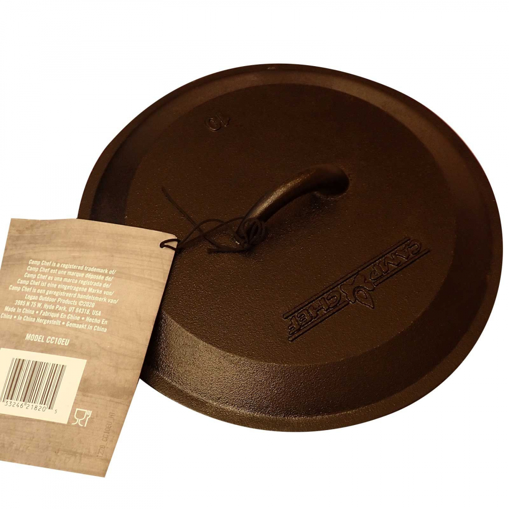 Ceaun din fonta cu capac - cuptor olandez Camp Chef 25 cm 4,7 litri CC-C10EU [8]