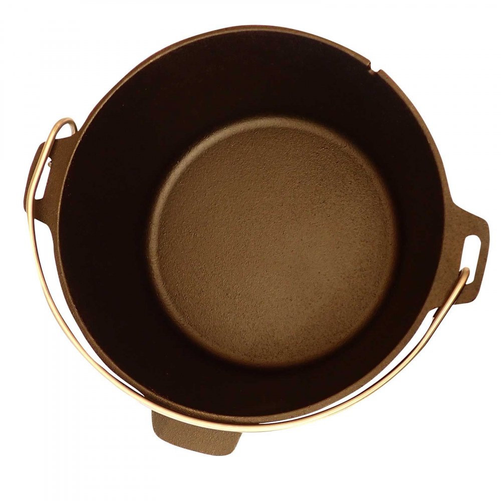 Ceaun din fonta cu capac - cuptor olandez Camp Chef 25 cm 4,7 litri CC-C10EU [7]